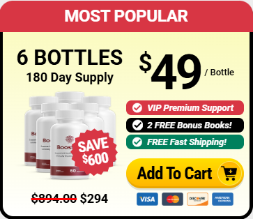 Best Value Package – Boostaro Supplement 6 Bottles
