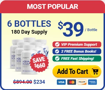 Best Value Package – AquaSculpt Supplement 6 Bottles